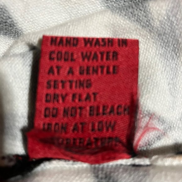 Red Career Wear Top Self Tie Customize Fit Tunic Neutral Colors Size Large - Picture 8 of 8